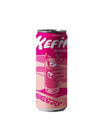 Kefir Water Hibiscus Zwarte bes